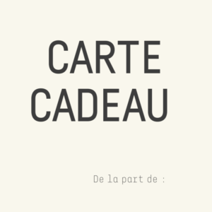 carte cadeau